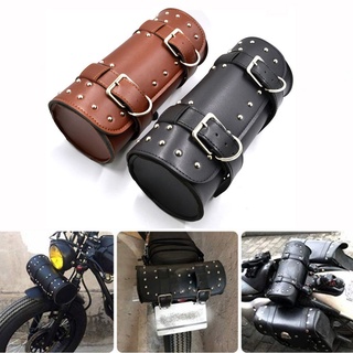 Motorcycle Saddlebag PU Leather Tool Bag Universal Motorcycle Side Box Side Bag Saddlebags Rider Bag