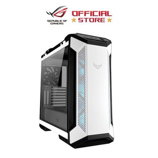 ASUS TUF Gaming GT501, metal front panel, tempered-glass side panel, Mid-Tower Computer Case (White)