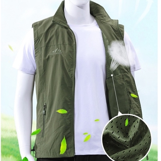Men'S Outdoor Casual Photography Vest Fashion Casual Vest (1)