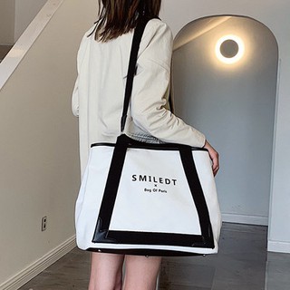 ぐ⅝Autumn and winter large capacity bag women's 2020 new fashion crossbody bag simple canvas shoulder