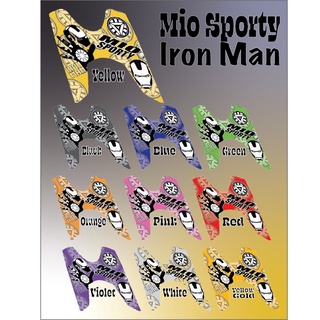 carpet Motorcycle Accessories Acrylic Fiber Matting Iron Man For Mio Sporty
