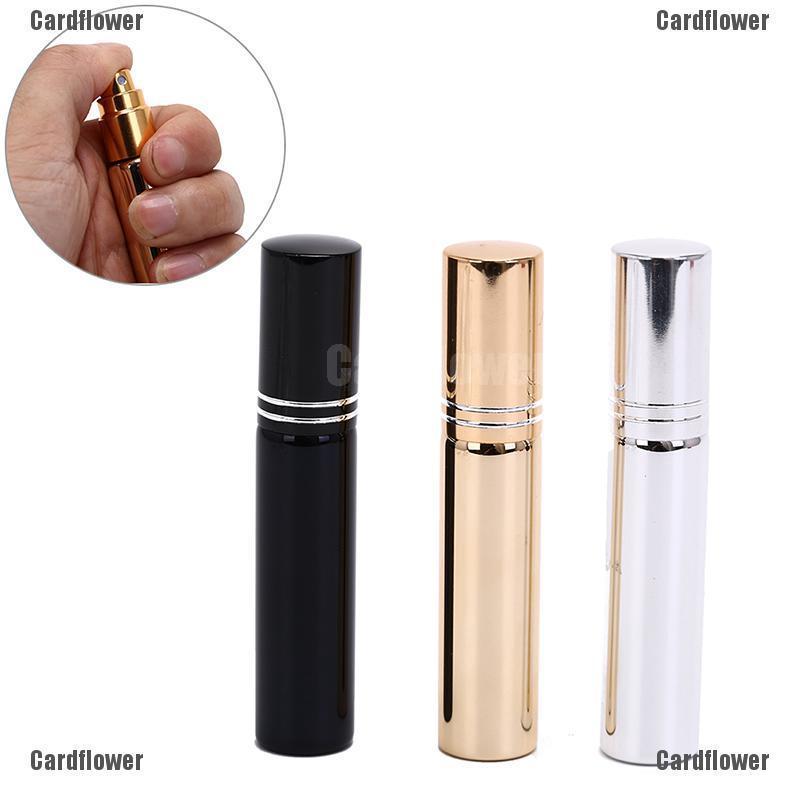 Plusflower 1x 10ml refillable perfume container empty cosmetic atomizer bottle spray bottle