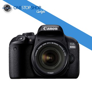 Canon Eos 800D Kit 18-55MM Black DSLR Camera