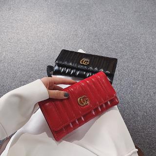 LUXURY BRAND Wallet Clutch Purses and Handbags Card Holder Hash Long Wallet Leather Women Bag