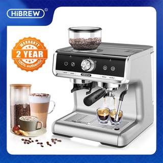 HiBREW Commercial 19 Bar Espresso Coffee Machine with Foaming Milk Frother Wand for Espresso, Cappuccino Coffee Maker (1)