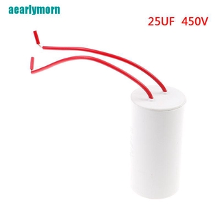 【aearlymorn】25UF 450v cbb60 5% washing machine motor starting capacitor 38*73mm
