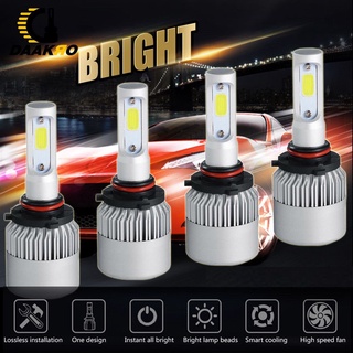 2Pcs H4 LED H7 H11 H8 HB4 H1 H3 9005 HB3 S2 Car Headlight Bulbs 32W 12000LM Car Accessories 6500K 4300K 8000K led fog light