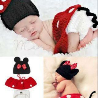 Minnie mouse 5n1 photo props pictorial newborn