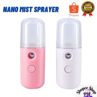 Handy Portable USB Handy Nano Mist Spray Handy Mist Atomization Mister Face Facial Moisturizing Mist
