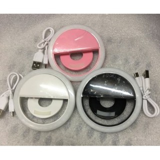 Natural Light & Lamp/Beautiful Selfie Ring Light for Mobile Phone with USB