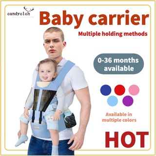 【COD】Multifunctional Baby Sling Baby Toddler Backpack Bag Gear Hip Seat Wrap Front Hug Waist Stool