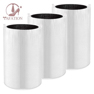 3 Pack Pure 411 Replacement Filter Particle and Activated Carbon for Blueair Blue Pure 411, 411+ & Mini Air Purifiers