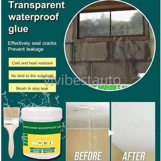 Transparent waterproof glue