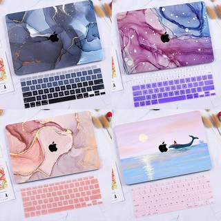 Marble Print Macbook Pro 14 2021 Case 2 13 15 16 inch new Air 13 2020 9 M1 7 2 12 Retina 11 Hard Cover Touch Bar Logo Cut Out 2018 9