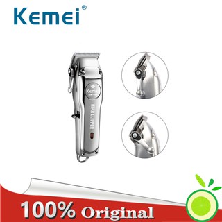 Kemei KM-1997 rechargeable hair clipper electric hair trimmer professional hair clipper full metal (1)