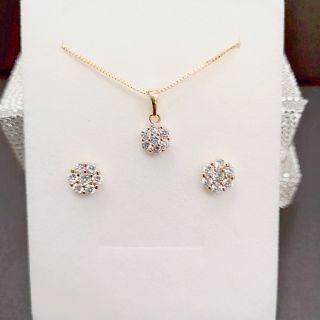 SGI fashion jewelry 18k gold plated xuping rose gold plated crystal stones set