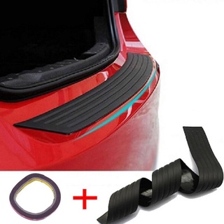【spot goods】∈Car Trunk Door Sill Plate Protector Rear Bumper Guard Rubber Pad Trim