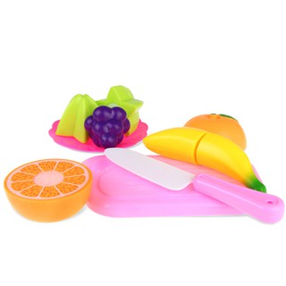 13pcs Kitchen Food Fruit Cutting Set Kids Pretend Play Educational Toys for Girls Gifts (7)