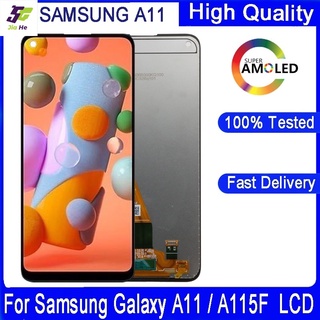 Samsung A11 A115F LCD screen and digitizer assembly replacement ultra-clear display