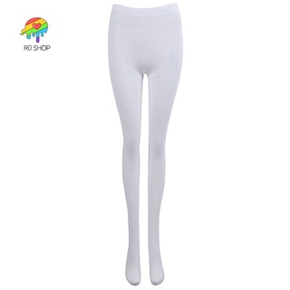 Socks & Stockings❀❏☈【Ready Stock】✹﹊White Tender Solid Color Veet Pantyhose For Women