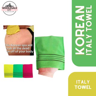 Original Korean Scrub Shower Towel (Italy Towel) 1pcs