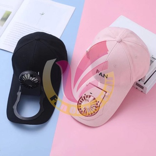 USB Rechargeable Fan Hat With Fan Summer Outdoor Sport Hats Sun Protection Baseball Cap Cooling Fan