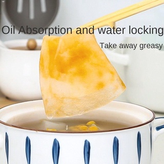 ❖G035 12pcs Soup Blotting Paper, Food Baking Oil Filter