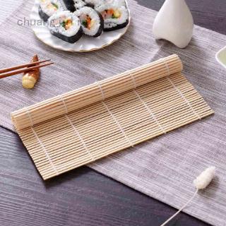 Chuangjulin SUSHI ROLL MAKER RICE ROLLING ROLLER MAT BAMBOO PLACEMAT KITCHEN SUPPLY