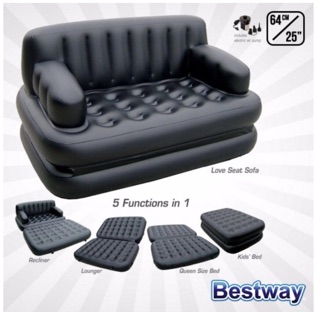 - Bestway 5 in 1 Inflatable Sofa Air Bed Free air Pump (3)