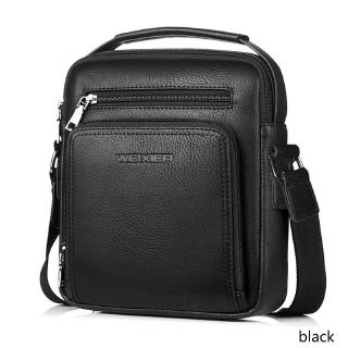 Versdo Men Fashion Leather Premium Shoulder Messenger Bag 04