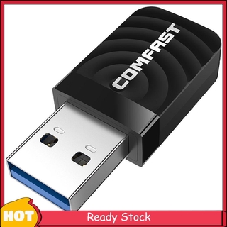 COMFAST CF-812AC Mini USB 3.0 Wireless Network Card 1300Mbps Ethernet WiFi Dongle Adapter Receiver