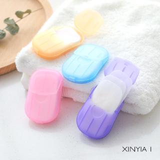 Travel Disposable Soap Paper with Container