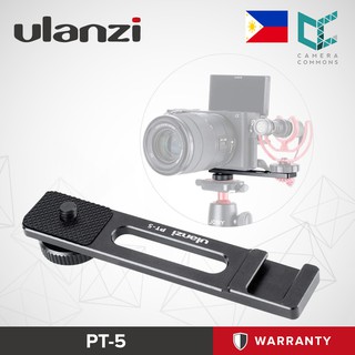 Ulanzi PT-5 Vlog Microphone Mount Adapter Extend Port for Sony A6400 A6500 A6300 with Cold Shoe (1)