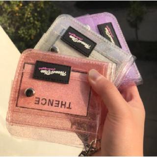 [stock ready] Almostblue Women Cute Wallet Transparent Pvc Coin Sling Purses Card Pouches Women's Fo