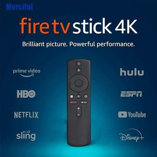 Fire TV Streaming Stick 4K Ultra HD Includes The Alexa Voice Remote
