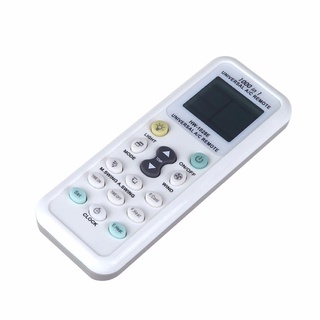 READY STOCK 1pc White Universal LCD A/C Muli Remote Control Controller For Air Conditioner (6)