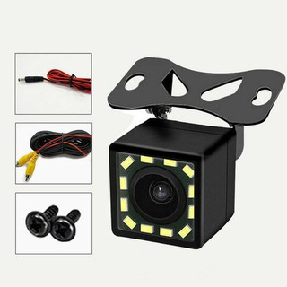 【Ready Stock】♂【Driving Recorder】12 LED HD Car Rear View Camera Auto Parking Reverse Backup Camera Ni