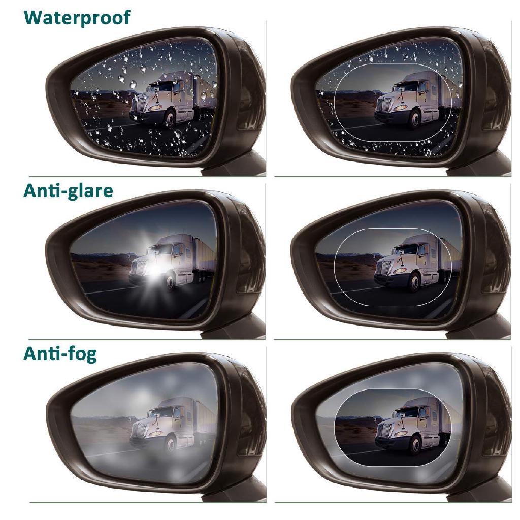 Car Rearview Mirror Anti-Fog rainproof Rear View Mirror Film