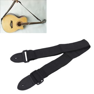 Guitar Strap Leather Head Adjustable Shoulder Strap Guitar Electric Guitar Bass Parts Accessories