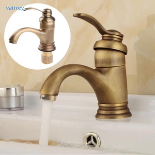 VA Washing Basin Antique Brass Basin Faucets Europe Style Solid Copper Luxury Tap