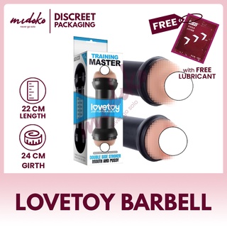 Midoko Lovetoy Barbell Mouth Vagina Fleshlight Masturbator Cup Sex Toy For Man Sex Toys for Boys