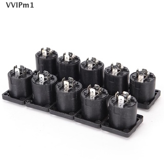 VVPH 10x Speakon 4 Pin Female jack Compatible Audio Cable Panel Socket Connector Hot Sale Fad