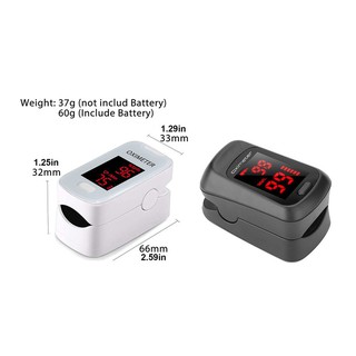 [Ready Stock] Finger Clip Pulse Oximeter Portable Oximeter Blood Oxygen Saturation Monitor gsm6
