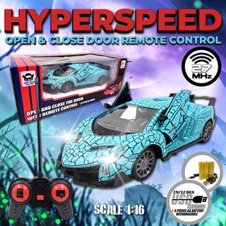 Crack RC Open and Close Door Remote Control Car RC Toys with Lights and Sounds Toys for boys