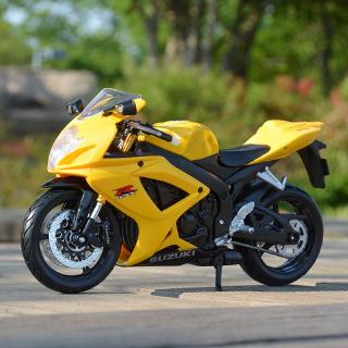 Maisto 1:12 Suzuki GSX-R600 Diecast Alloy Motorcycle Model Toy