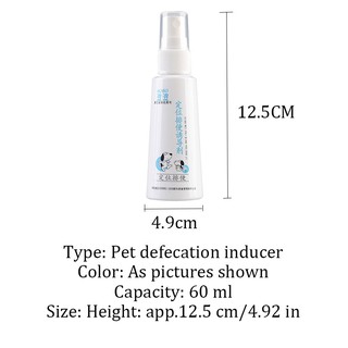 60ML Pet Inducer Training Guided Toilet Training Spray Pet Positioning Defecation Inducer