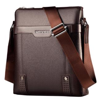 Versdo Men Fashion Leather Premium Shoulder Messenger Bag 02