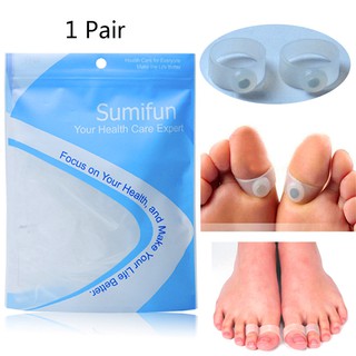 BT Sumifun 2PCS Slimming Lose Weight Silicone Magnetic Toe Ring Foot Care Tool