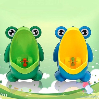 【2 Colors】Children Boy Kids Toilet Training Children Potty Pee Urine Home Bathroom Frog Shape Toilet