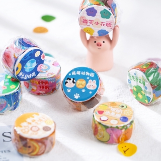 Momona Food Tape Stickers Cute Animal Washi Tape For BUJO Diary Diary Laptop Journal Decor
